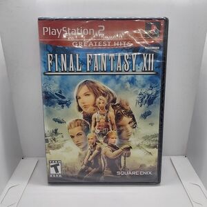 Final Fantasy XII (Sony PlayStation 2, 2006) Greatest Hits NEW